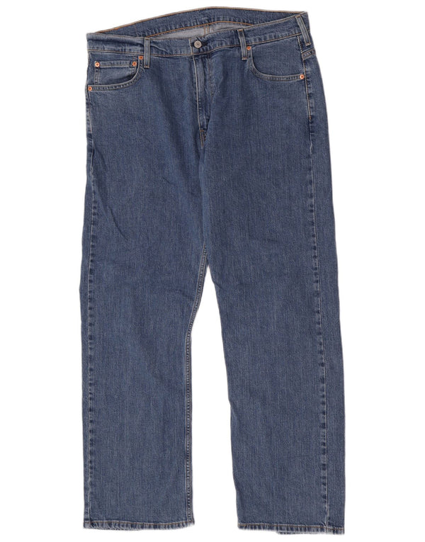 Calça Jeans Levis Masculina 569 Relaxed Fit Straight W36 L32 Azul Algodão