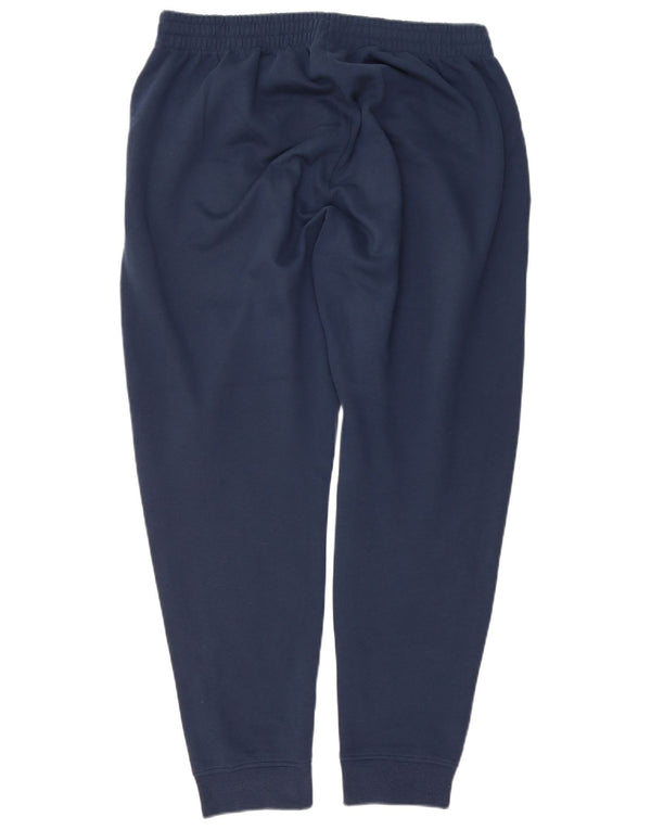 Calça de treino masculina Kappa Joggers XL azul marinho algodão