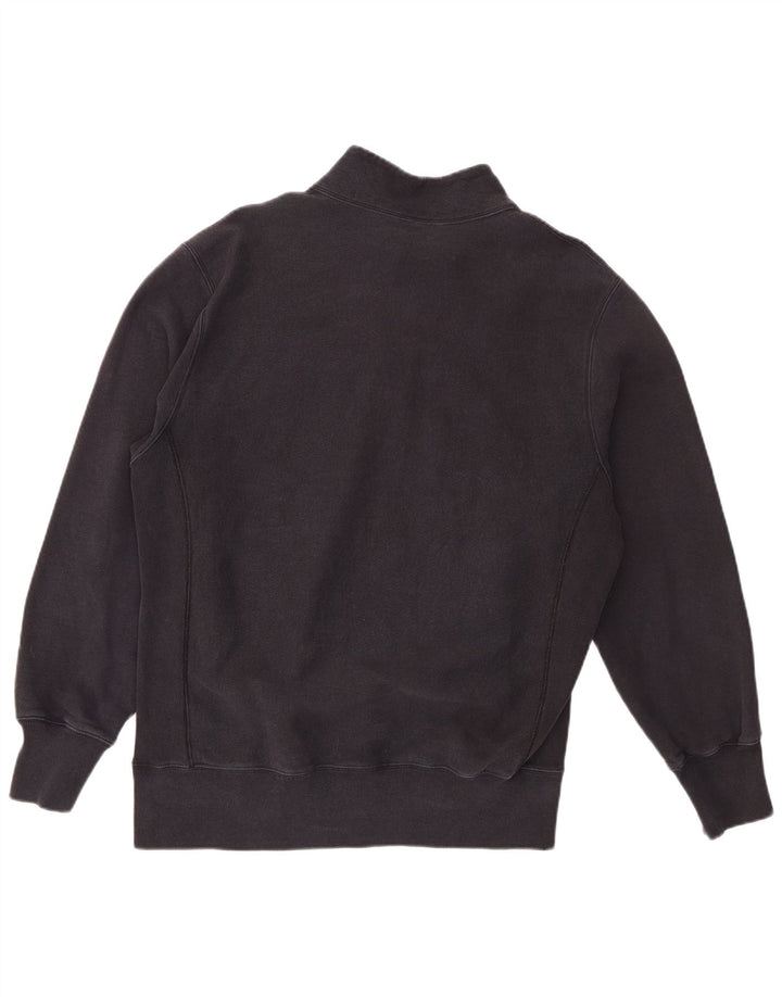 Moletom masculino Champion com zíper e gola 2XL algodão cinza
