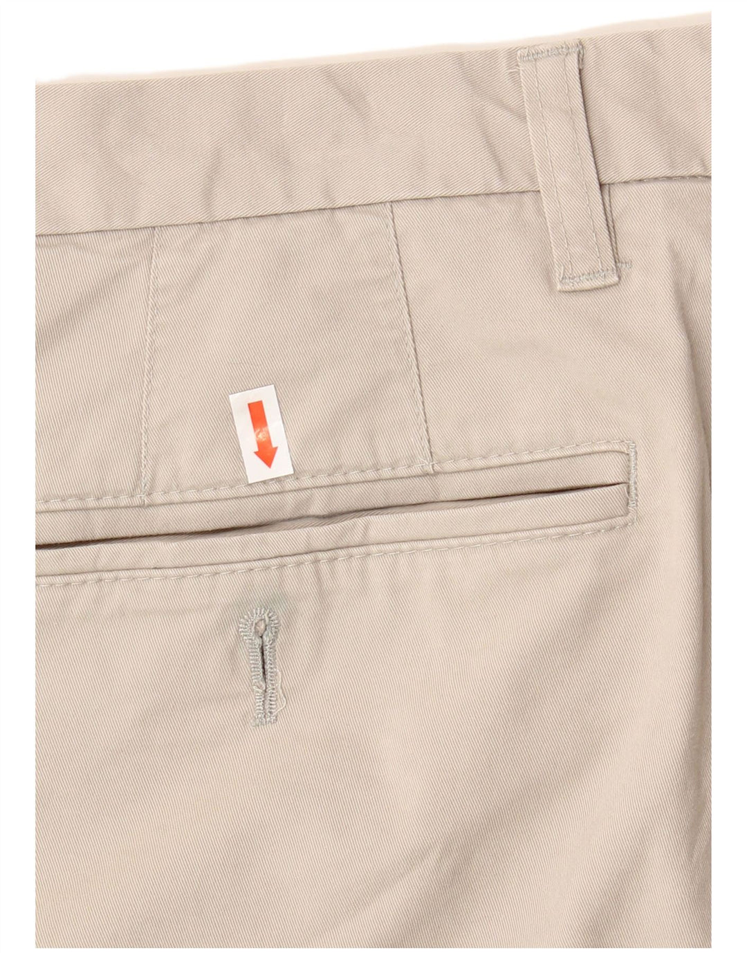 Shorts Chino masculino Ted Baker W34 grande algodão bege