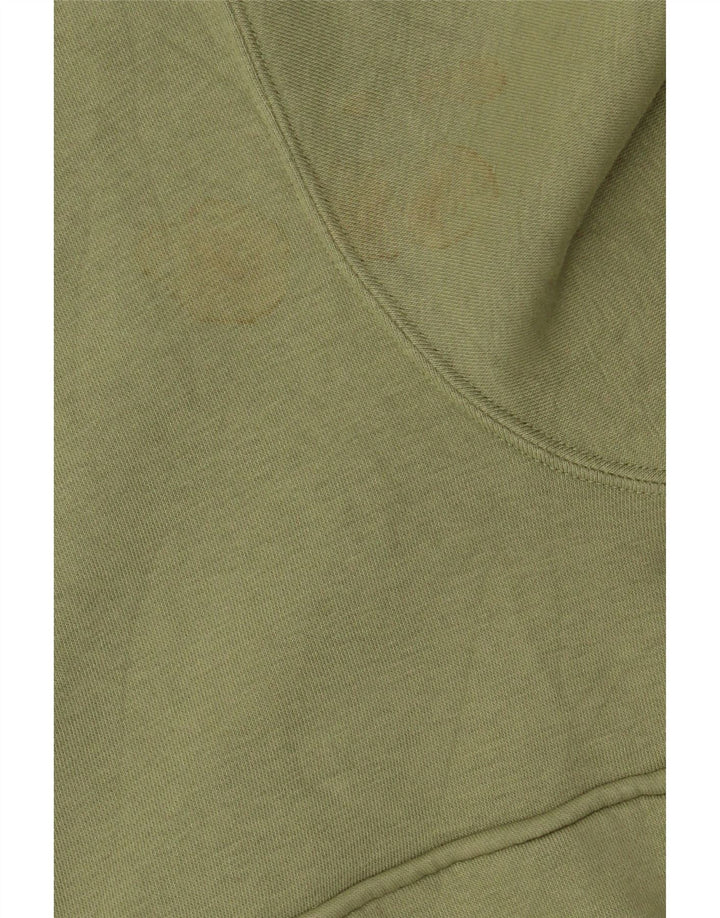 Moletom Nike Masculino com Zíper e Pescoço Jumper XL Verde Algodão