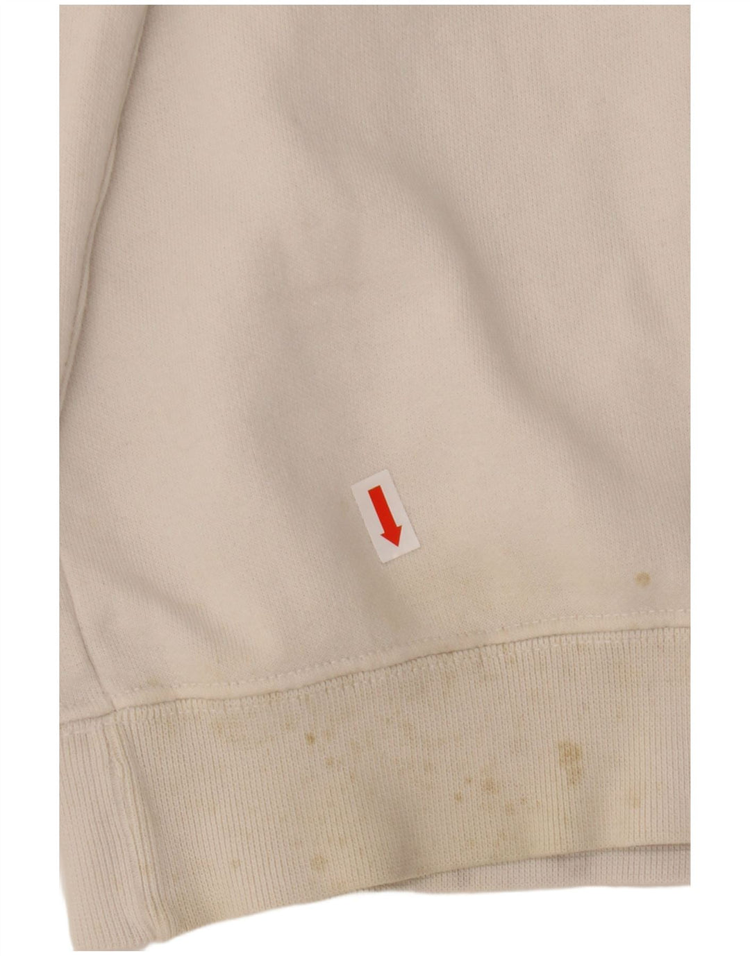 CHAMPION Suéter gráfico masculino com capuz médio branco