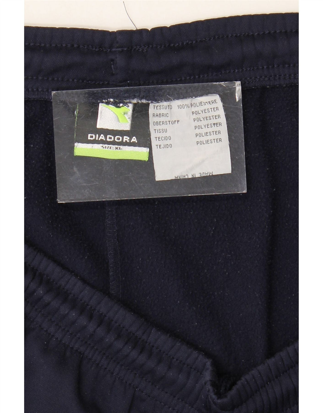 Diadora Masculino Sport Shorts XL Azul Marinho Colourblock Poliéster