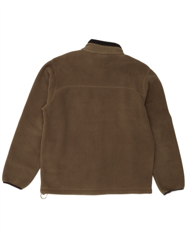 Jaqueta de lã masculina Timberland UK 40 grande poliéster cáqui