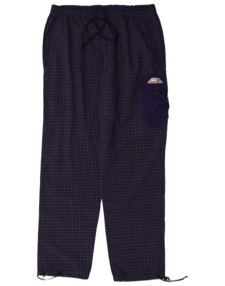 Calça cargo reta masculina Bailo XL azul marinho poliamida xadrez