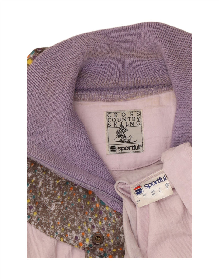 Jaqueta Anorak feminina CROSS COUNTRY IT 44 Medium Purple Colourblock