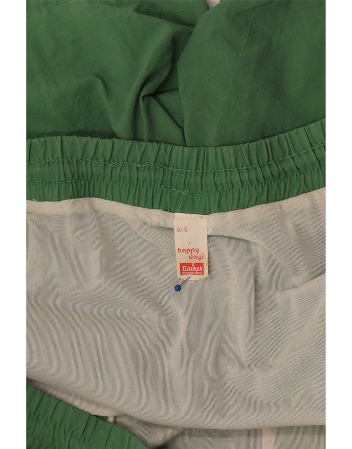 Triumph Mens Graphic Natação Shorts XL Verde Colourblock Poliamida