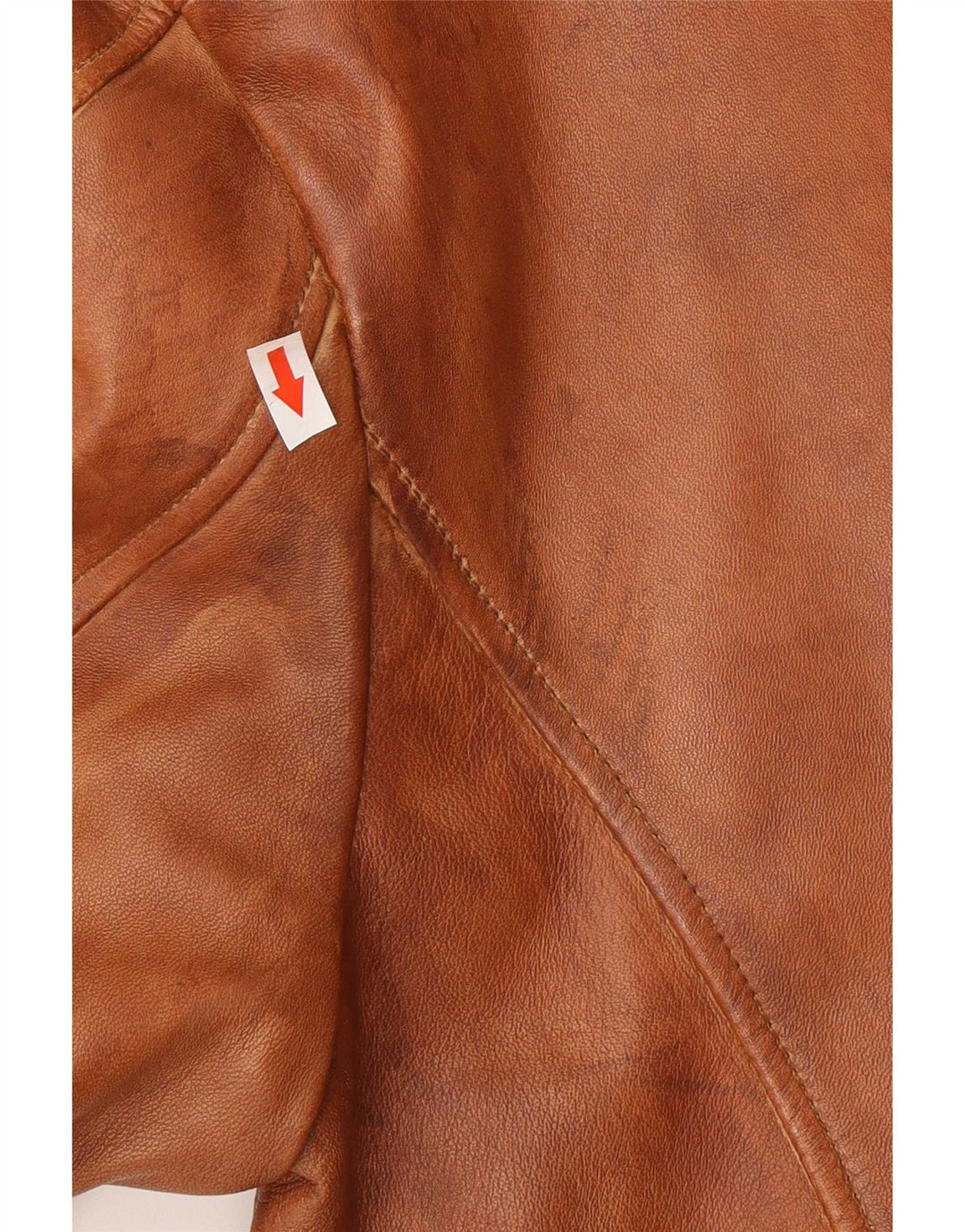 Jaqueta de couro masculina Trapper IT 56 3XL couro marrom