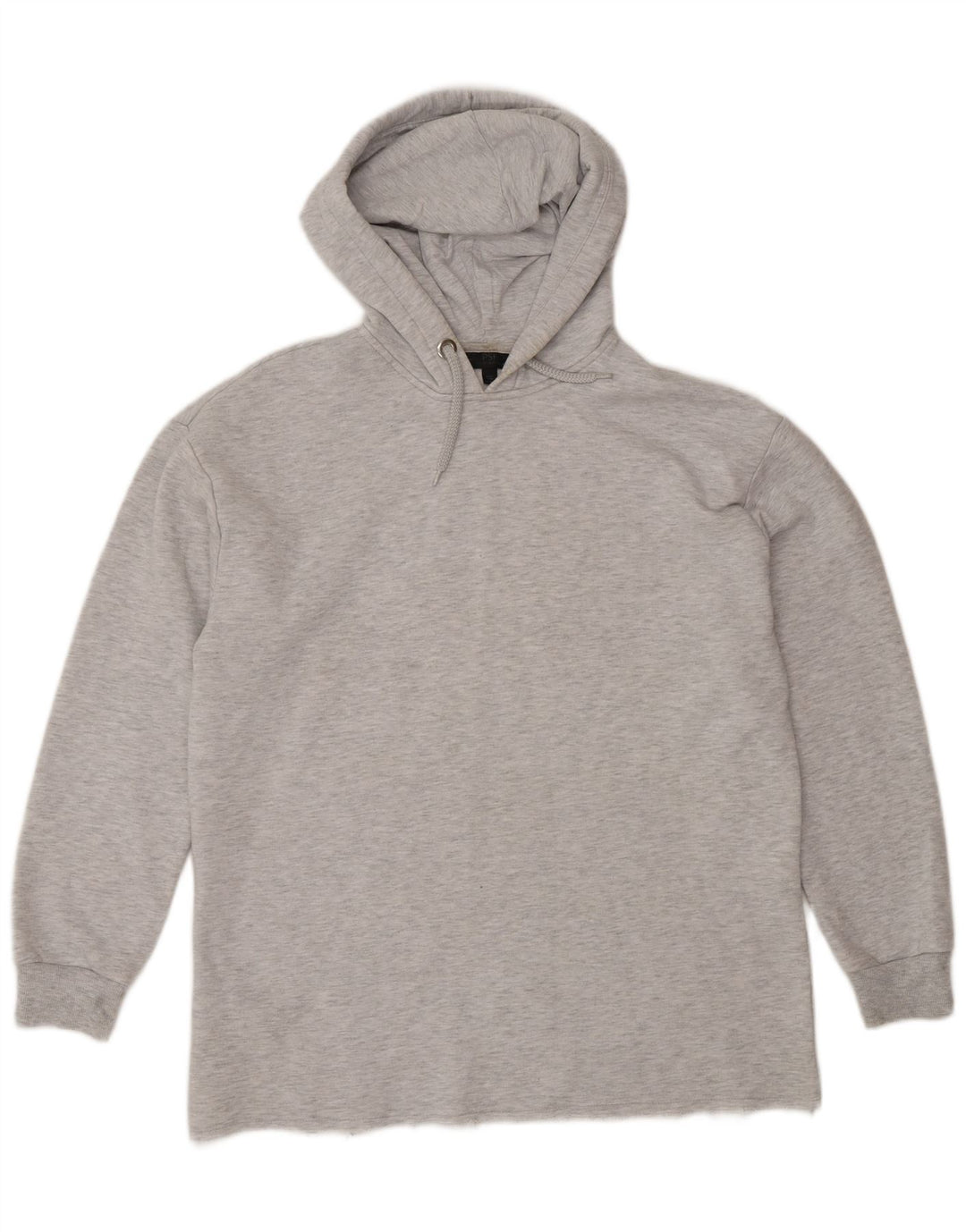 Jumper feminino alto com capuz e tamanho grande da Topshop Reino Unido 10 poliéster cinza pequeno