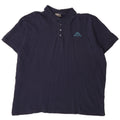 Camisa polo masculina Kappa 3XL algodão azul marinho