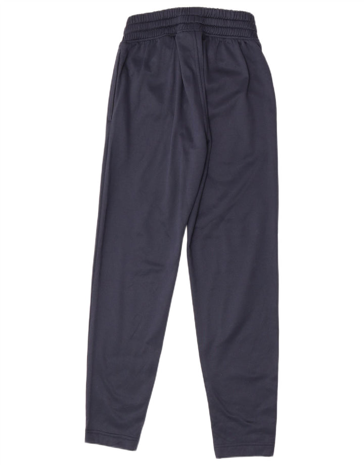 Calça de treino masculina Lotto Graphic pequena azul marinho poliéster