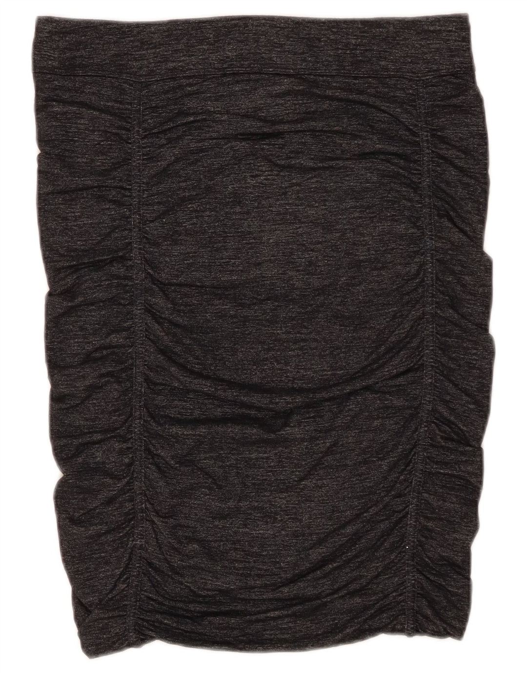 Saia feminina Athleta pequena W28 nylon manchado cinza