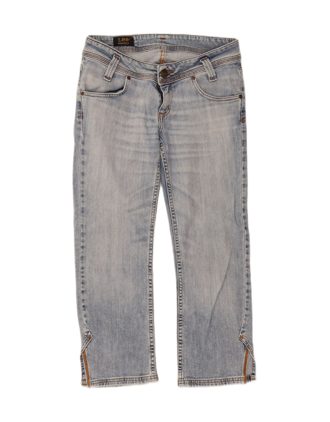 LEE Womens Leola Cropped Jeans W29 L24 Blue Cotton Vintage Lee and Second-Hand Lee from Messina Hembry 