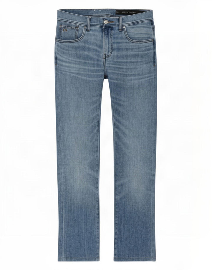 Armani feminino slim jeans W30 L29 algodão azul