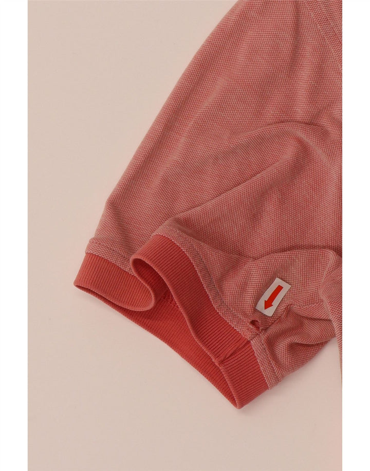 MARLBORO CLASSICS Camisa polo masculina pequena de algodão rosa