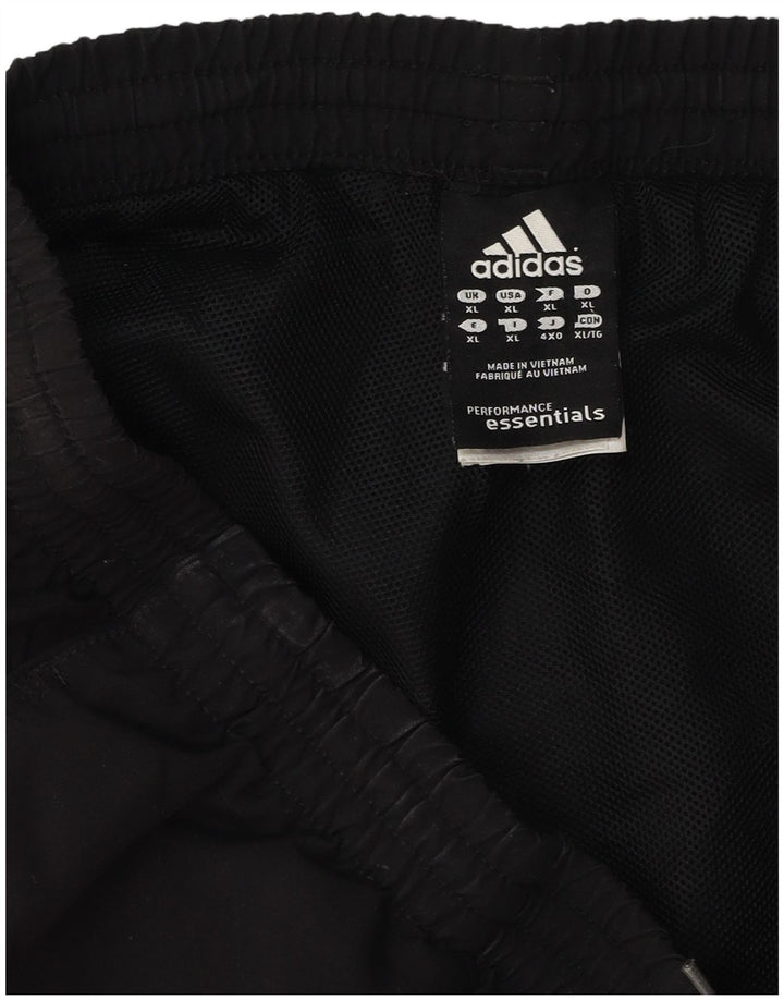 Shorts esportivos masculinos Adidas XL preto poliéster