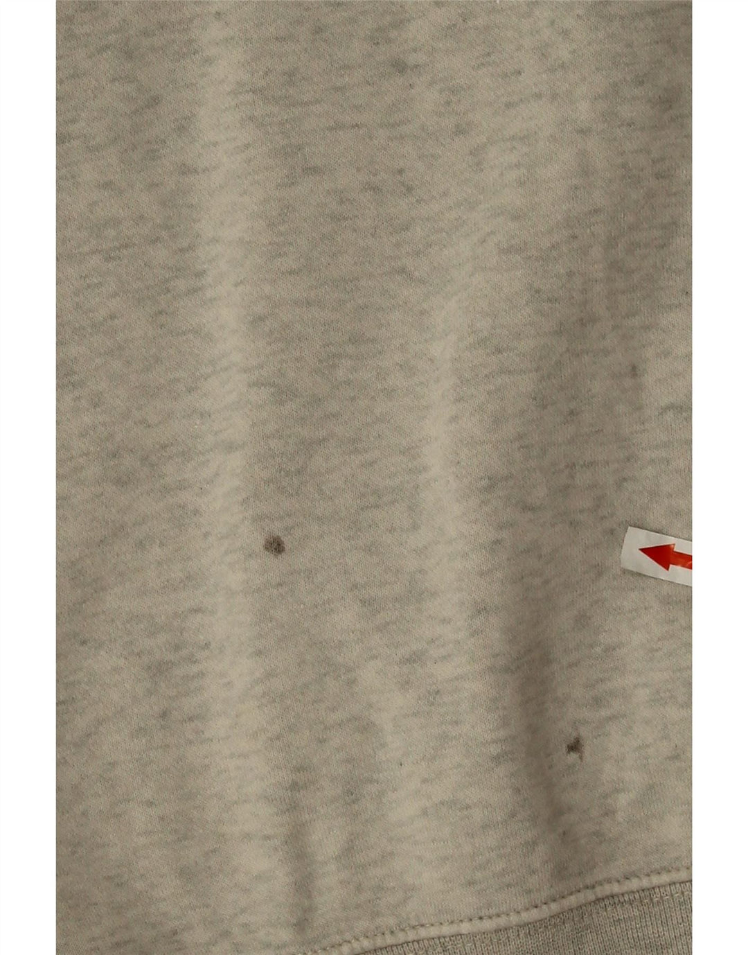 Jumper com capuz gráfico masculino Nike médio cinza algodão