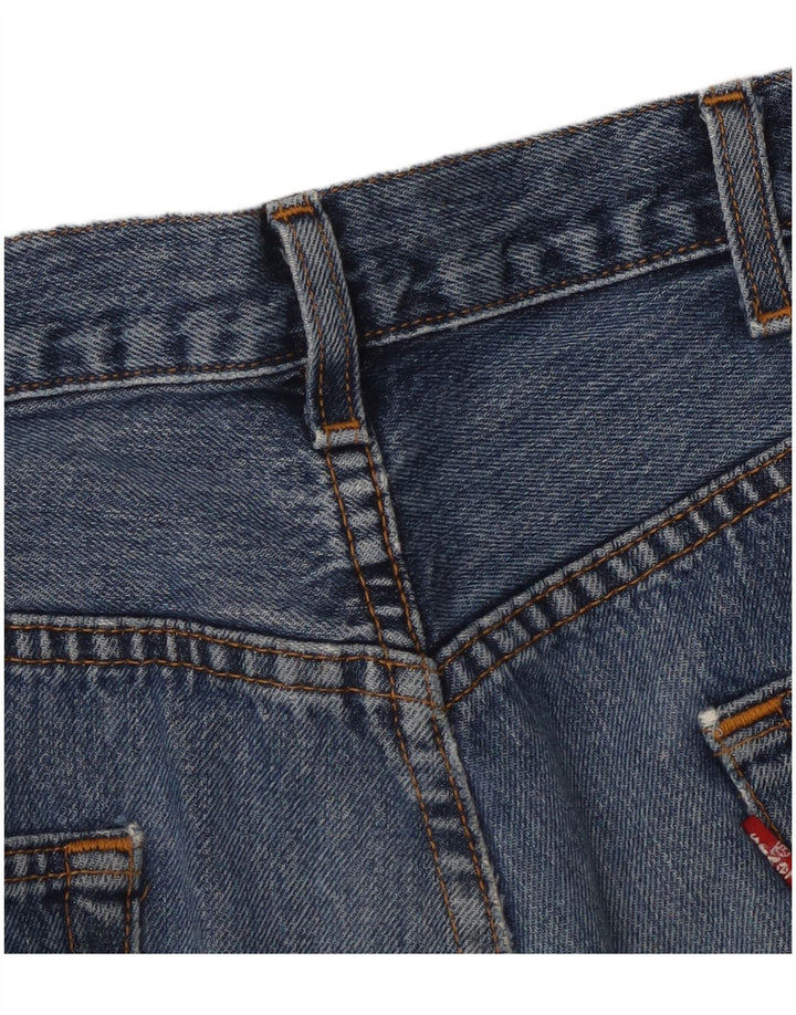 LEVI'S Masculino 501 Straight Jeans W40 L29 Azul Algodão