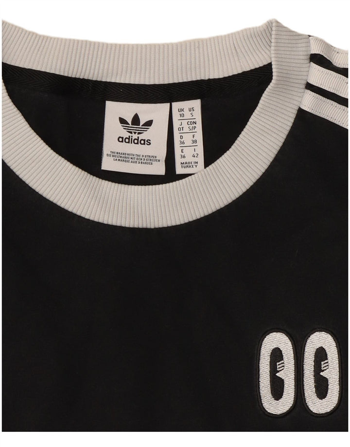 Camiseta Adidas Feminina Top UK 10 Pequena Preta