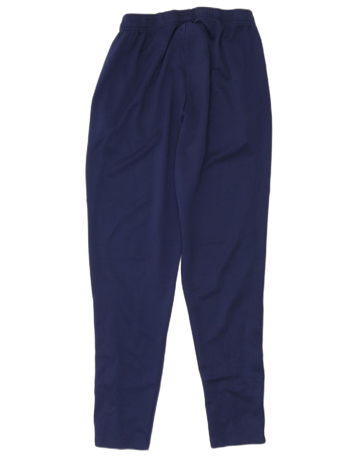 Calça de treino masculina Adidas Aeroready grande poliéster azul marinho