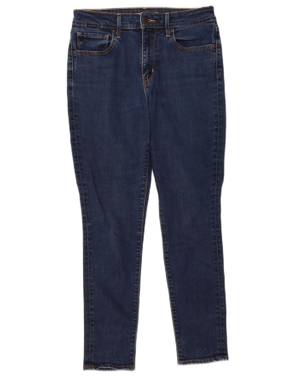Jeans skinny feminino Levi's W28 L28 algodão azul marinho