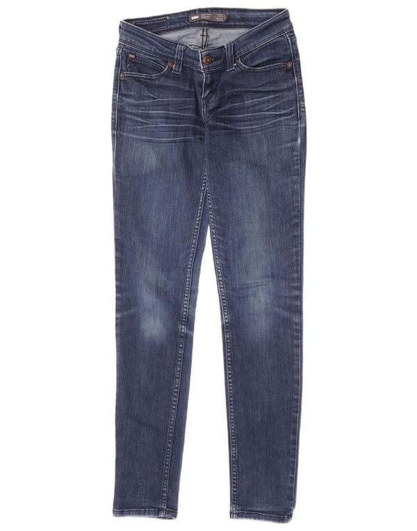 Calça jeans feminina Levi's Demi Curve Skinny W25 L30 azul algodão