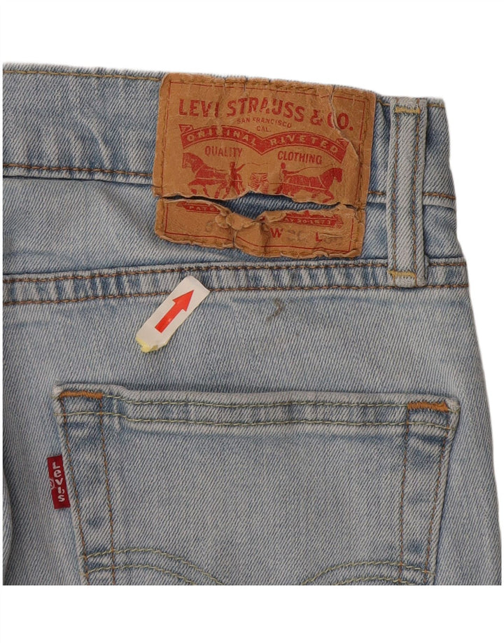 Calça jeans reta masculina Levi's W30 L29 azul