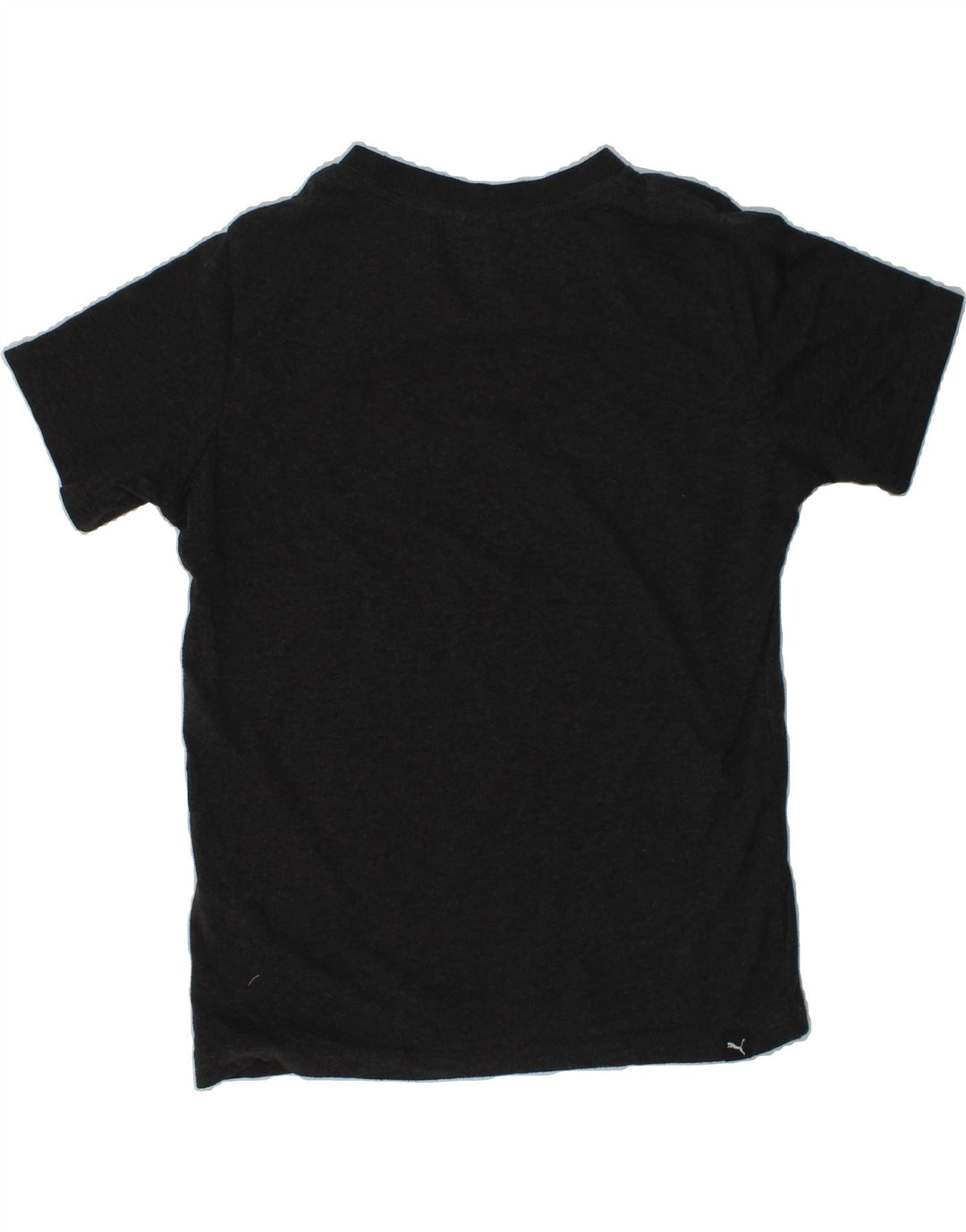 PUMA Boys Graphic T-Shirt Top 9-10 Years  Grey Cotton | Vintage Puma | Thrift | Second-Hand Puma | Used Clothing | Messina Hembry 