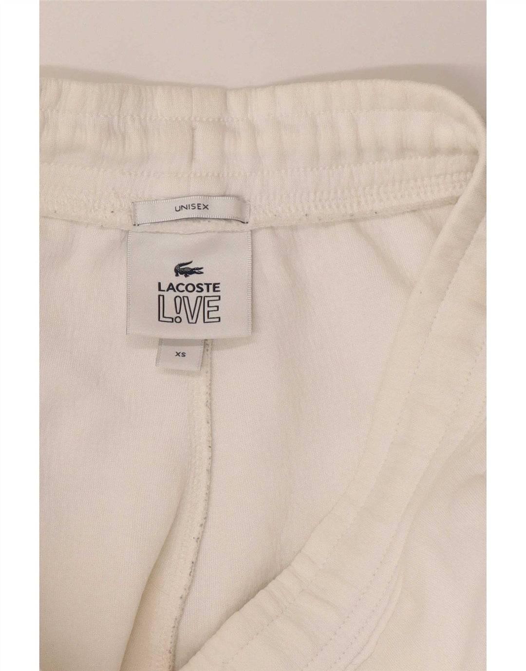 Calça Lacoste Mens Graphic Tracksuit XS Algodão Branco