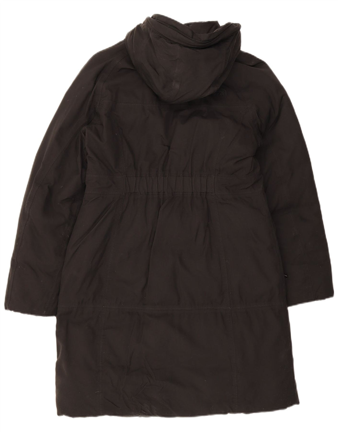 Jaqueta Parka Feminina com Capuz The North Face Reino Unido 14 Nylon Preto Médio