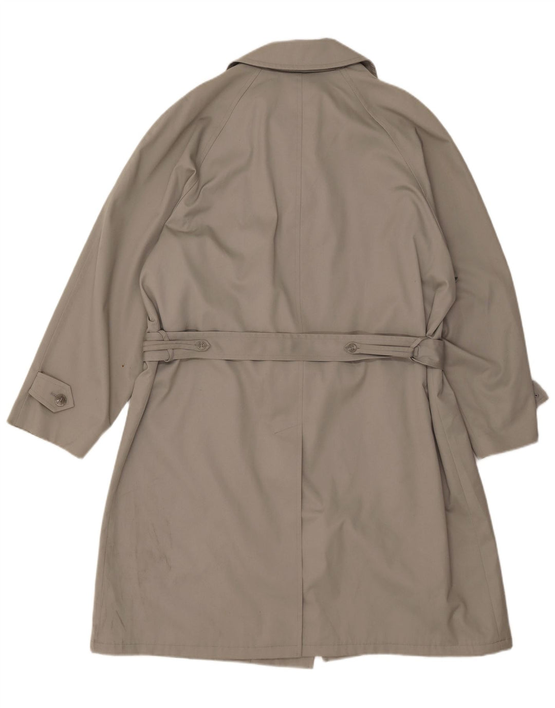 Capa de chuva masculina VINTAGE solta IT 49 poliéster cinza médio