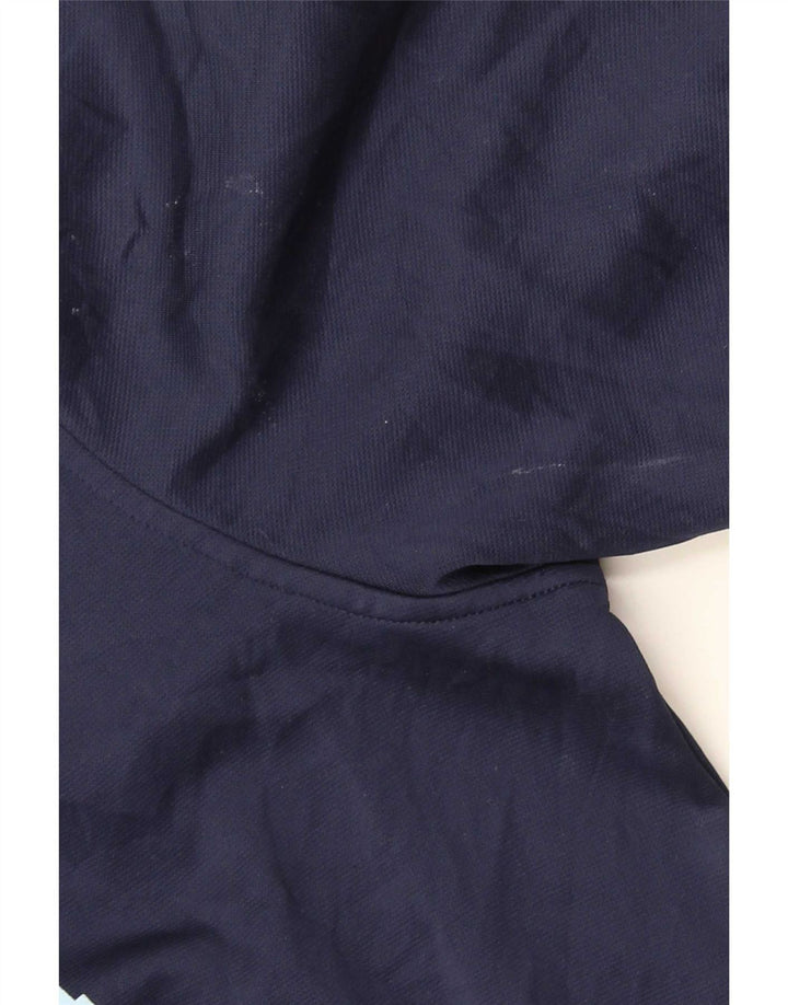Under Armour masculino gráfico moletom com capuz médio azul marinho