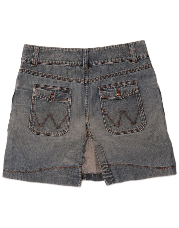 Saia cargo feminina Zoe Denim WRANGLER W33 grande algodão azul