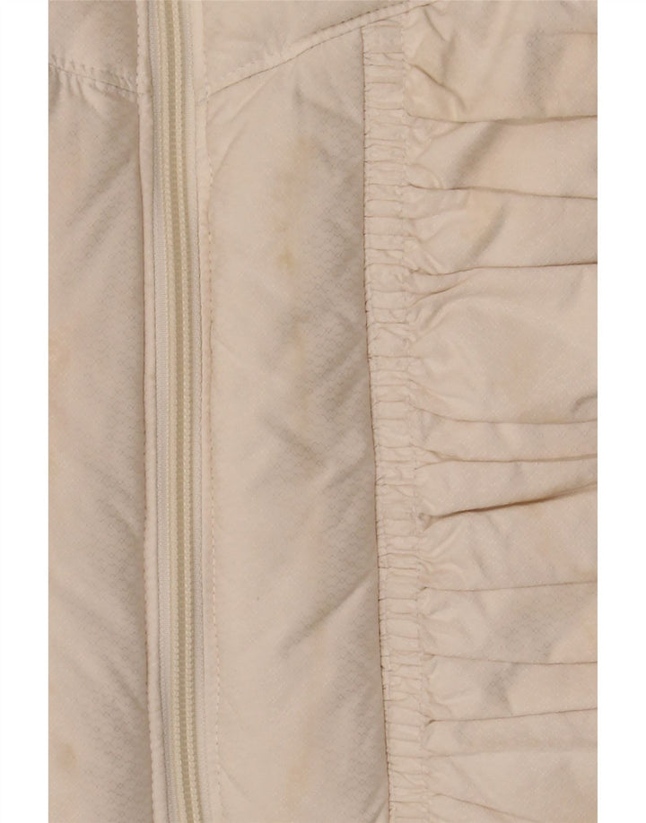 Colete acolchoado feminino Columbia UK 12 médio branco