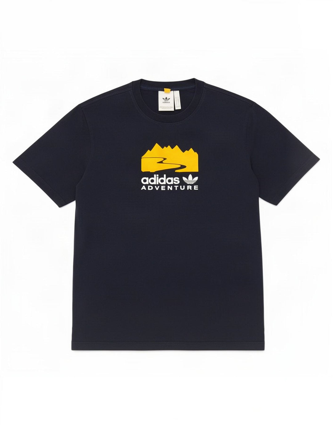 Camiseta Adidas Masculina Graphic Top Pequeno Azul Marinho