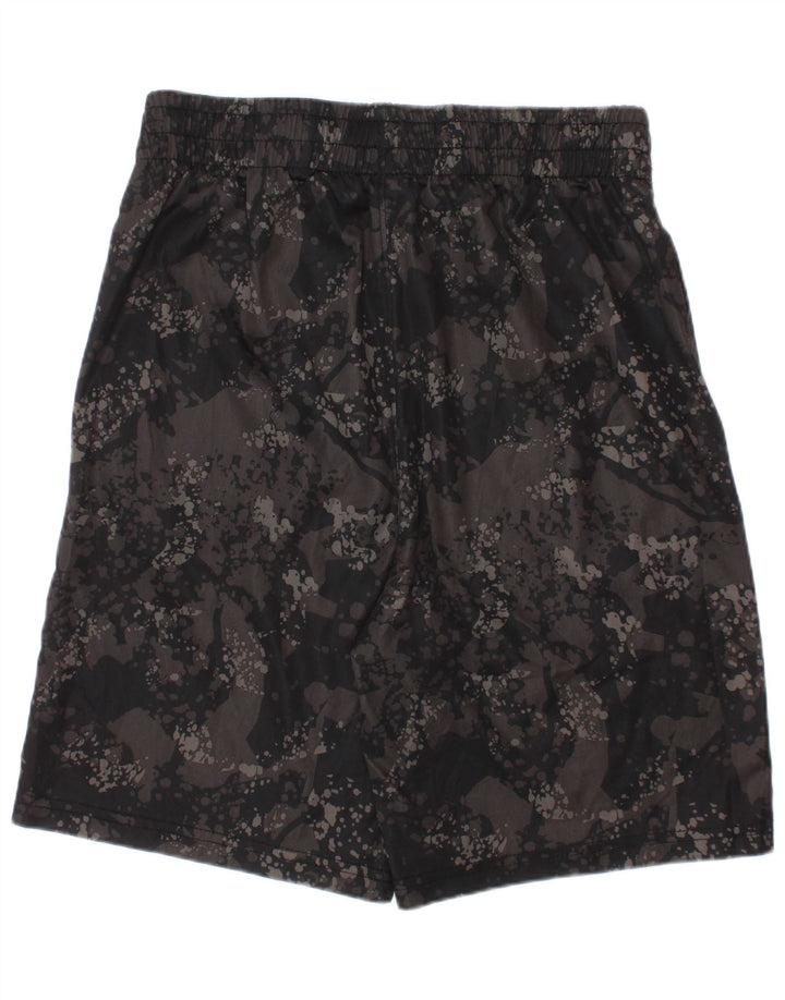 Shorts esportivos Puma Boys 10-11 anos cinza médio camuflado poliéster