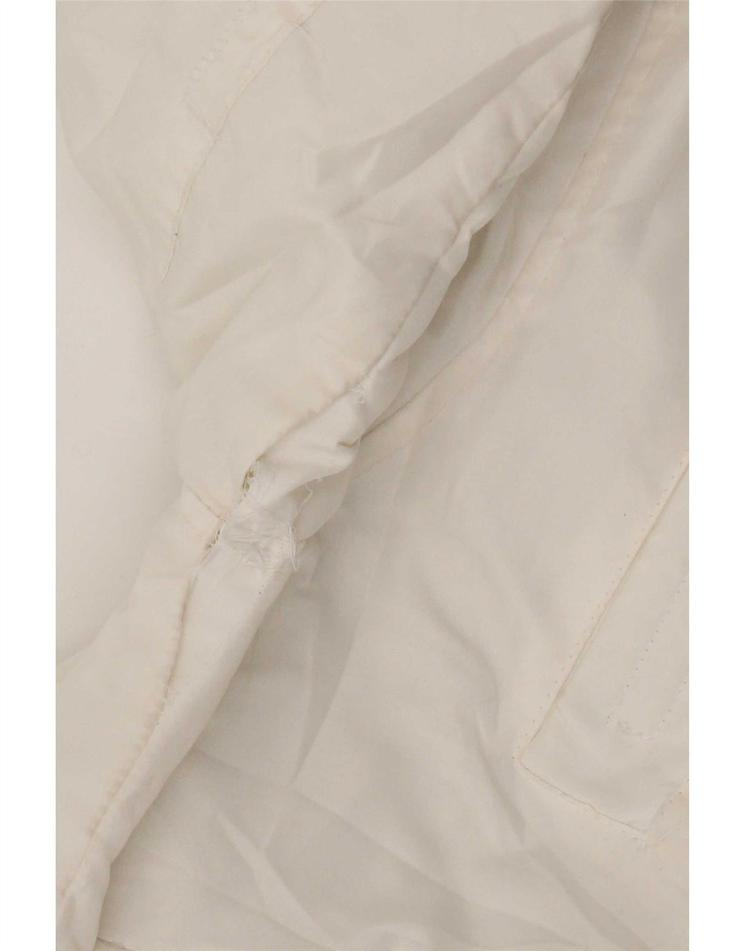 Jaqueta bomber masculina com capuz Jack & Jones Reino Unido 38 poliéster branco médio