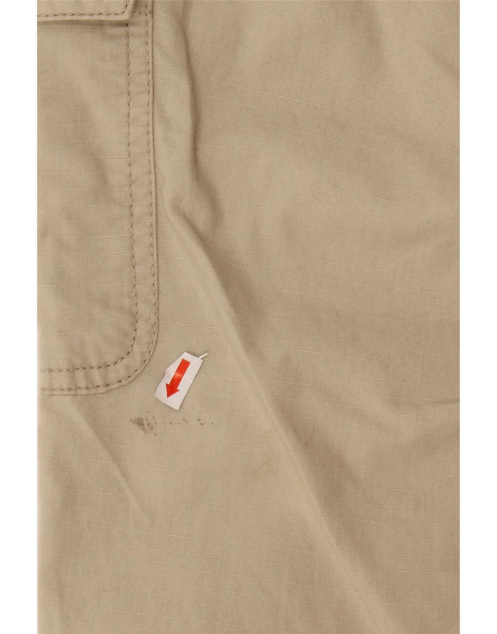EDDIE BAUER Womens Crop Cargo Trousers US 16 2XL W40 L25 Beige Vintage Eddie Bauer and Second-Hand Eddie Bauer from Messina Hembry 