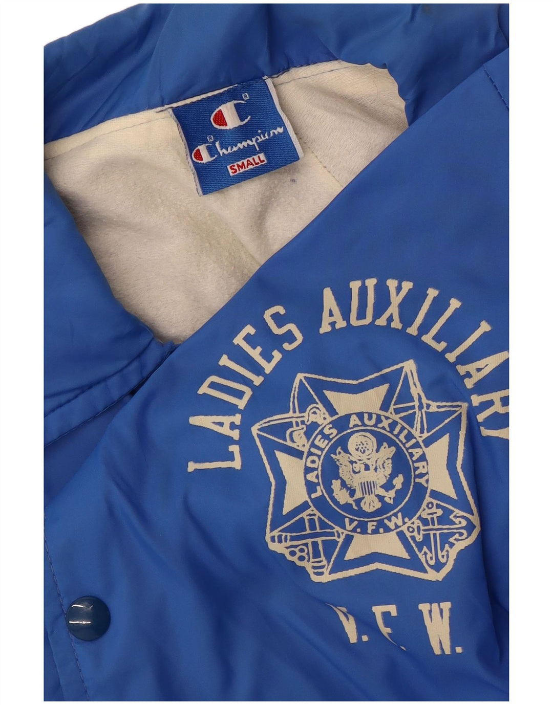 Jaqueta corta-vento masculina CHAMPION UK 36 pequena azul