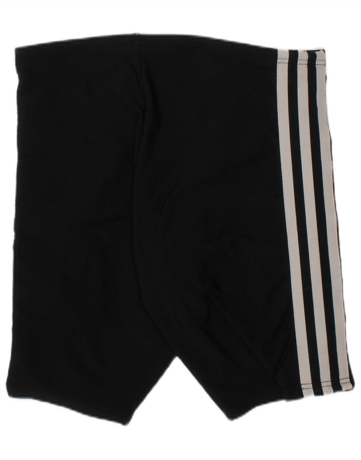 Shorts esportivos femininos Adidas 11-12 anos poliéster preto