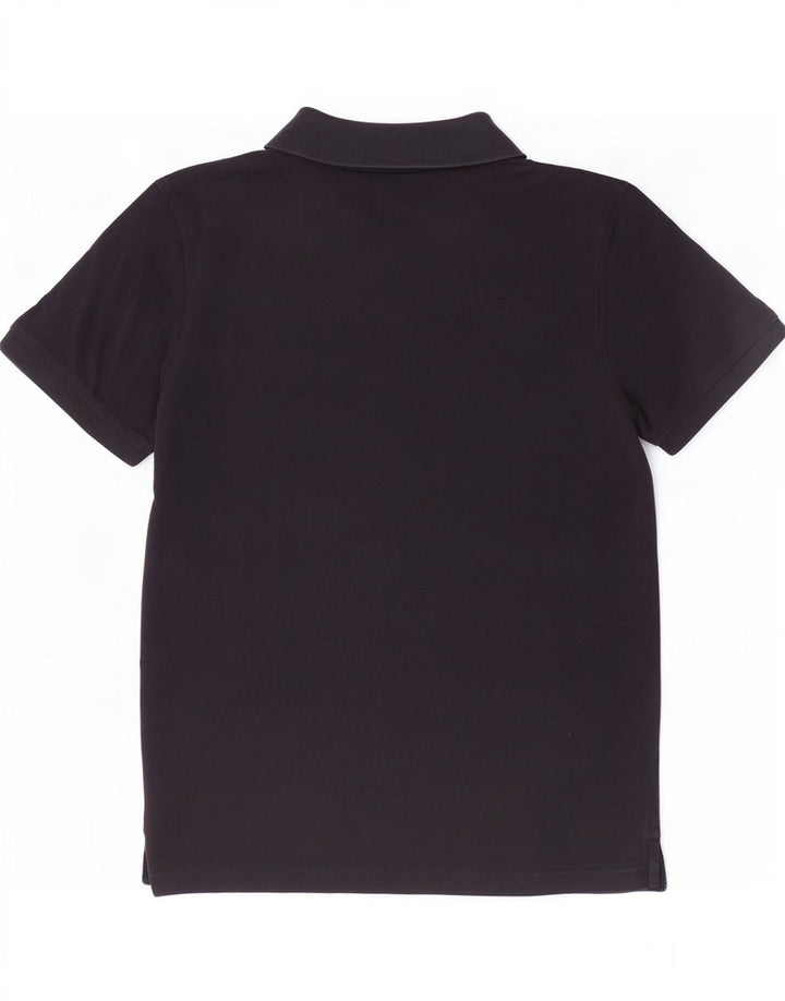 Camisa polo masculina Gant pequena algodão azul marinho