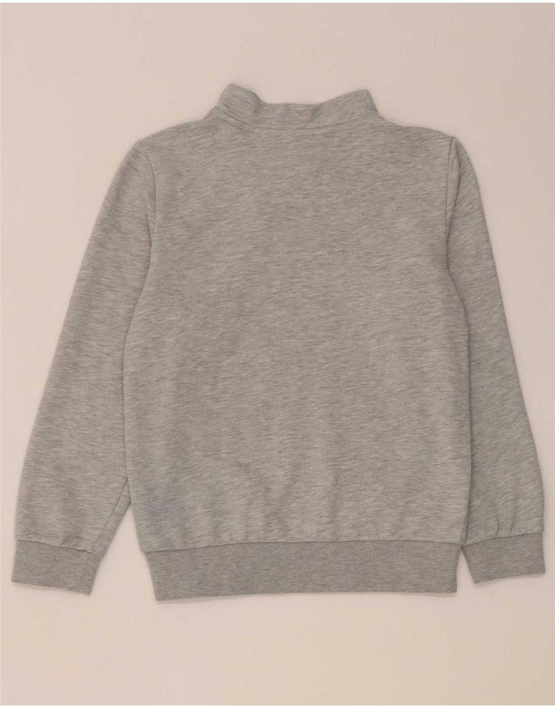 Suéter Puma Menino com Zíper e Pescoço 11-12 Anos Cinza Salpicado