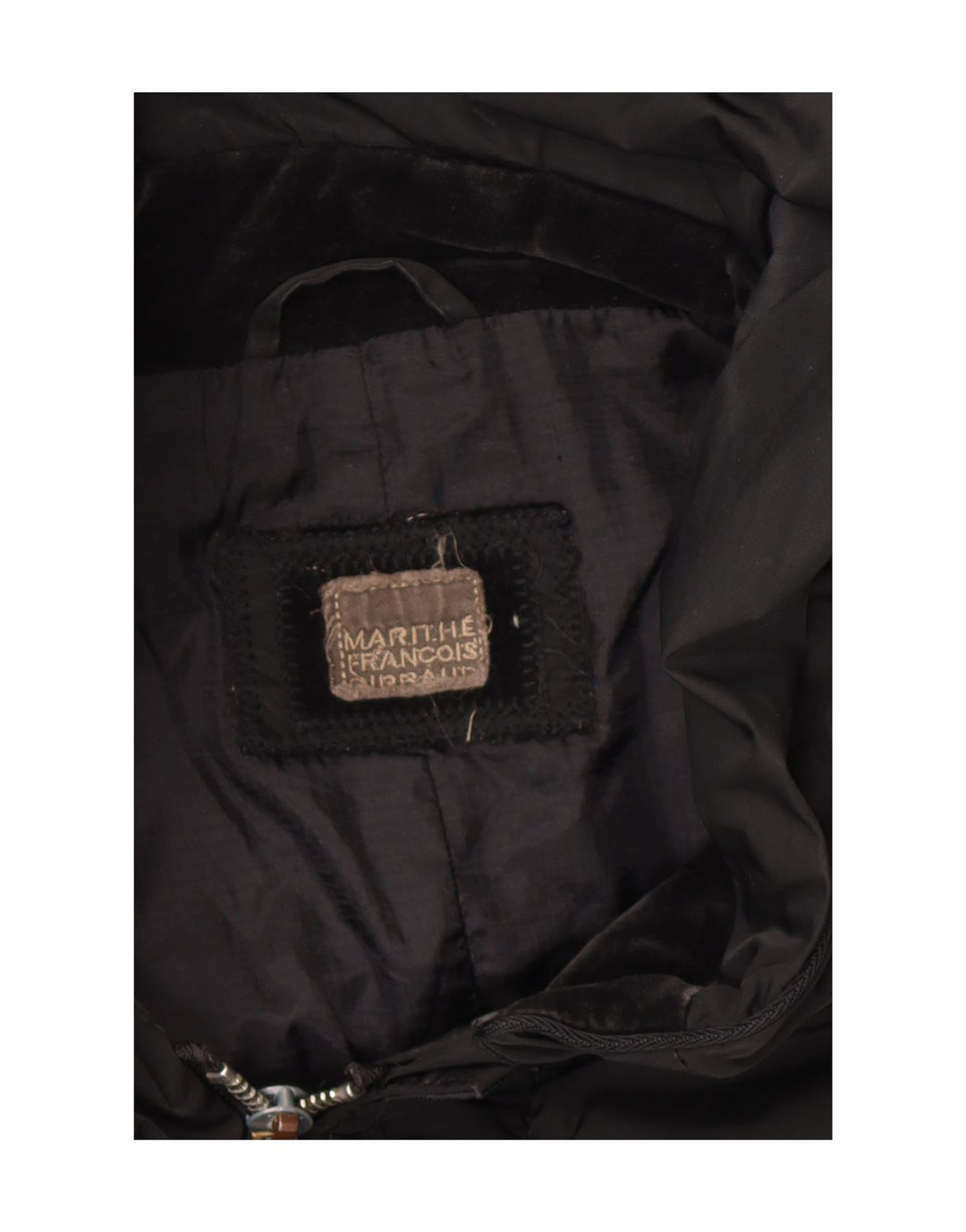 Casaco corta-vento feminino Marithe François Girbaud IT 46 grande preto