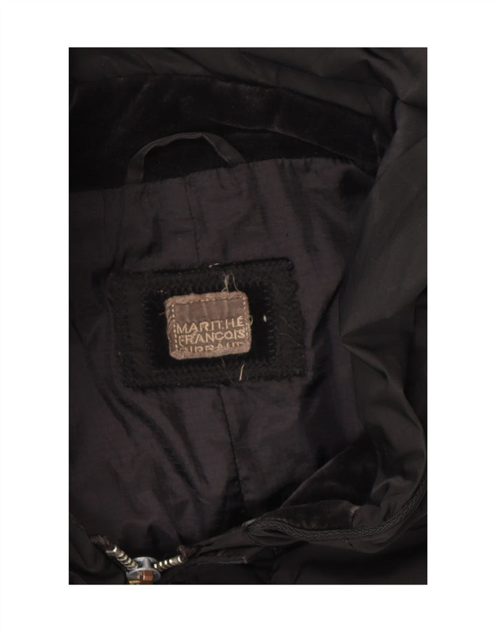 Casaco corta-vento feminino Marithe François Girbaud IT 46 grande preto
