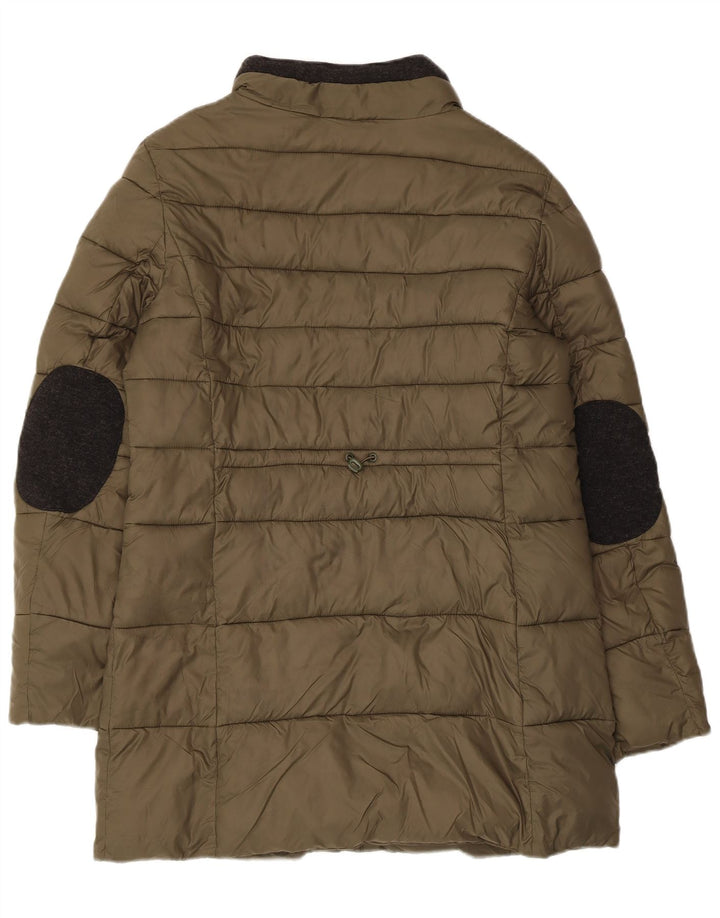 Casaco acolchoado masculino Guess UK 40 grande poliamida cáqui