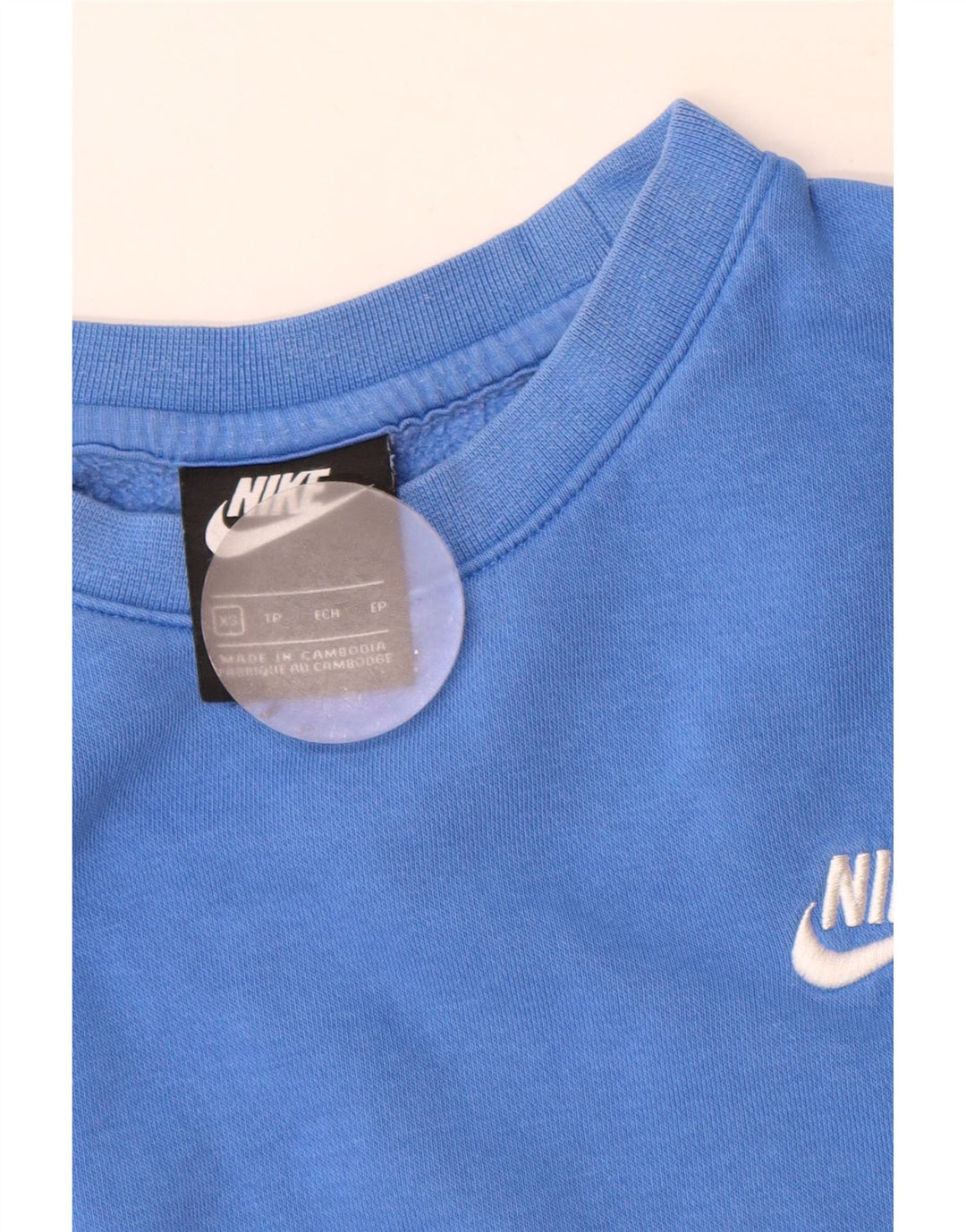 Nike Mens Moletom Jumper XS Azul Algodão