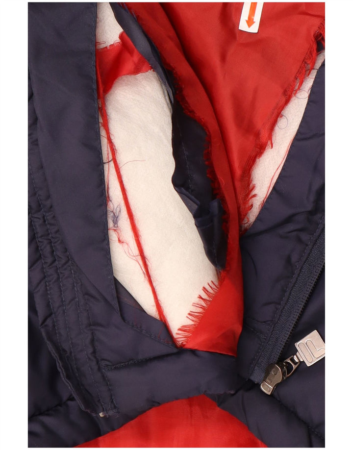Jaqueta acolchoada masculina Fila UK 42 XL azul marinho poliamida