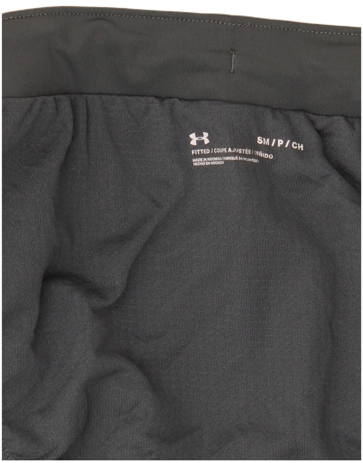 Shorts esportivos masculinos Under Armour Small Grey Colourblock