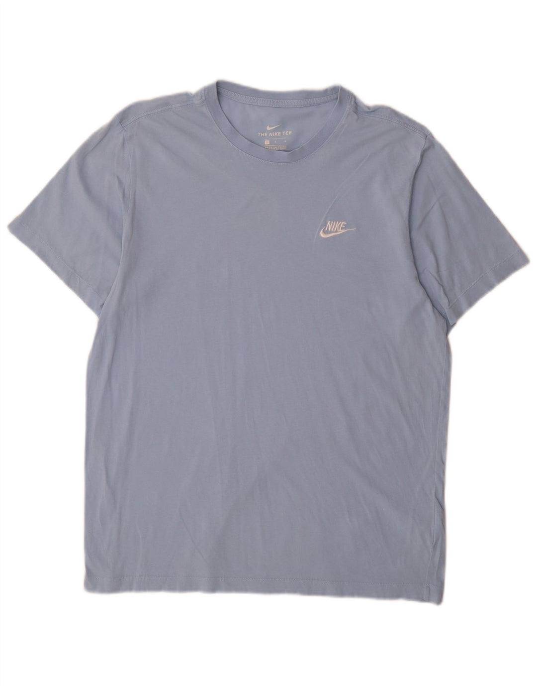 Camiseta masculina Nike grande algodão azul