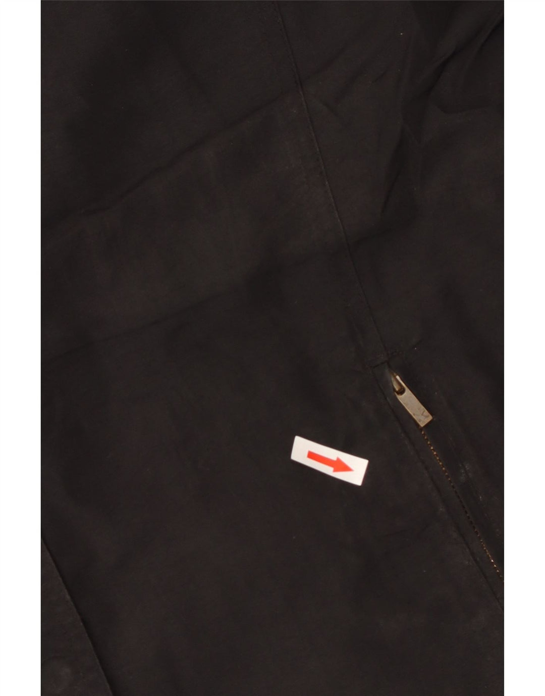 Jaqueta corta-vento feminina Eddie Bauer com capuz grande UK 18 XL preto nylon